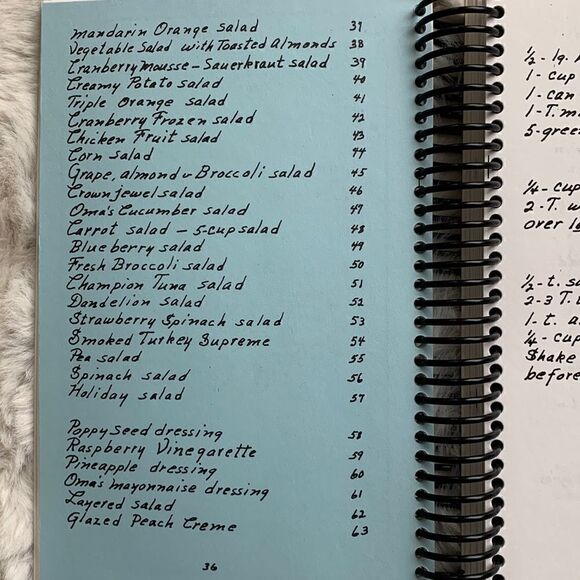 Generations of Amana‎ cooking Cookbook - Oma’s (Grandma’s Family Secret Recipes) - Picture 6 of 8